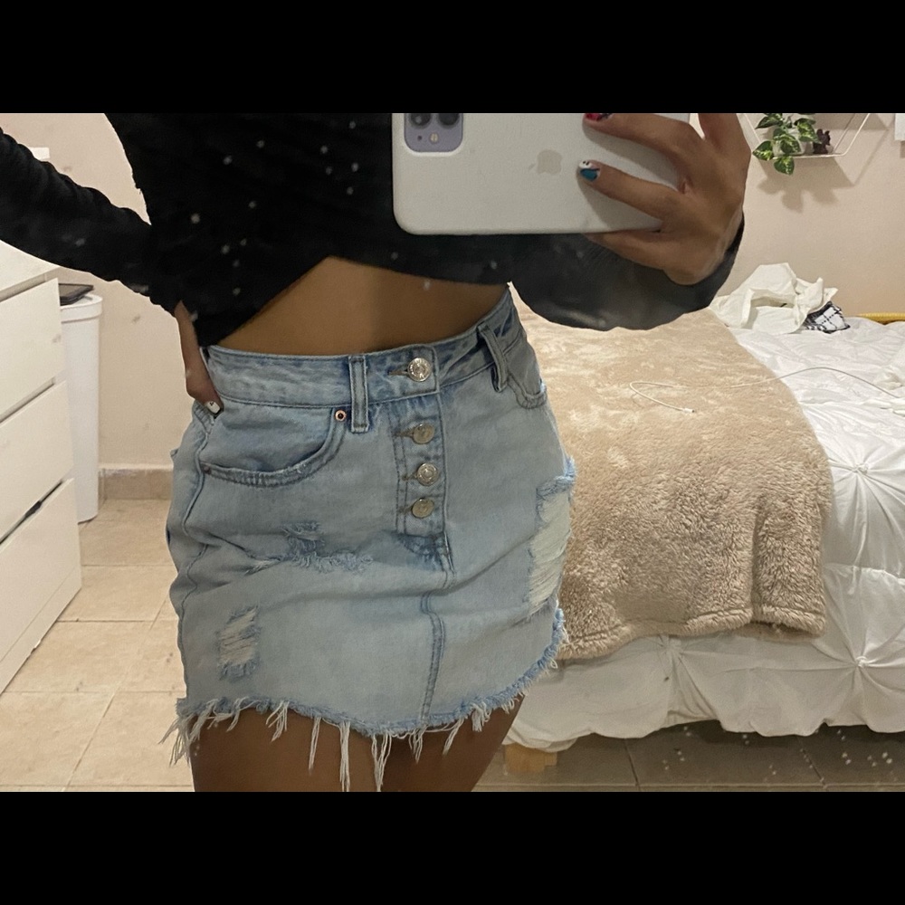 JEAN SKIRT